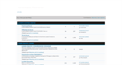 Desktop Screenshot of forumloisirs.com